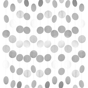 12 pc 156 Feet Circle Dots Garland Party Decorations Garland Hanging Banner