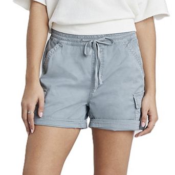 Juniors' UNIONBAY Cassie Cargo Drawcord Beach Shorts