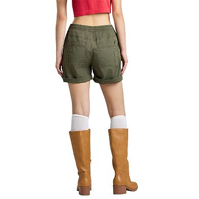 Juniors' UNIONBAY Chelsie Utility Pocket Drawcord Beach Shorts