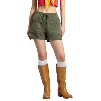 Juniors' UNIONBAY Chelsie Utility Pocket Drawcord Beach Shorts