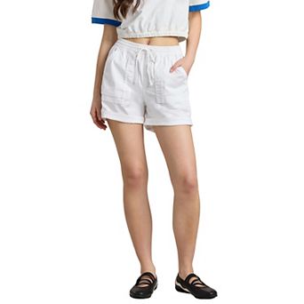 Juniors' UNIONBAY Chelsie Utility Pocket Drawcord Beach Shorts