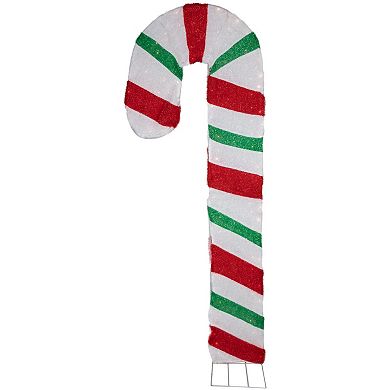 Northlight Lighted Double Candy Cane Archway Outdoor Christmas Decoration - 7-ft.