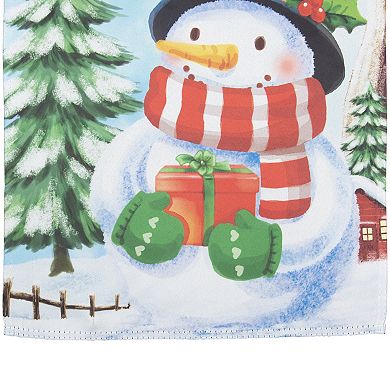Northlight Merry Christmas Snowman Outdoor House Flag