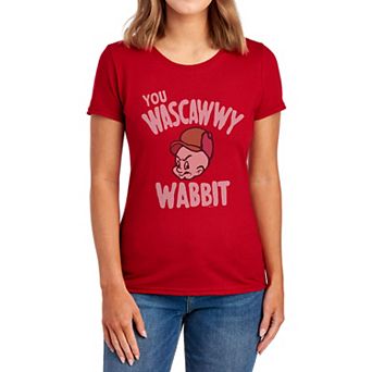 Juniors' Looney Tunes Elmer Fudd Graphic Tee