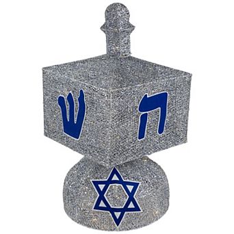 Northlight LED Lighted Hanukkah Dreidel Outdoor Decoration - 37 in