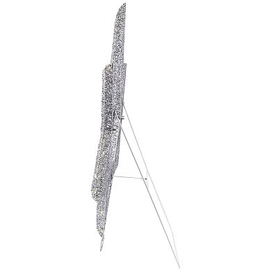 Northlight LED Lighted Sequined Star of David Outdoor Decoration - 36 inches