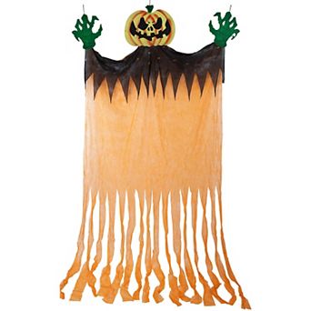 Northlight 11-ft. Scary Jack-O-Lantern Halloween Hanging Decoration
