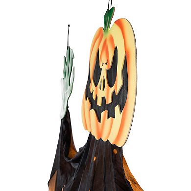 Northlight 11-ft. Scary Jack-O-Lantern Halloween Hanging Decoration