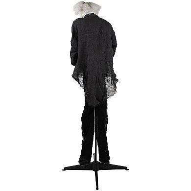 Northlight 5.5-ft. LED Lighted Animated Butler with Sound Halloween Decoration
