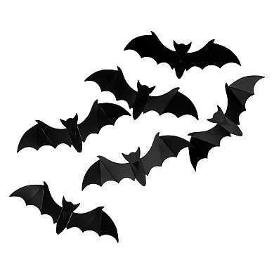 Northlight 9.75-ft. Tattered Gauze & Bats Halloween Decoration Kit