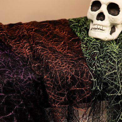 Northlight 3-pc. Spiderweb Halloween Decorations 6-ft. Outdoor Decor