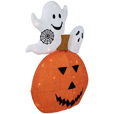 Northlight LED Lighted Jack-O-Lantern & Ghosts Outdoor Decor