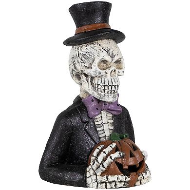 Northlight LED Lighted Skeleton with Jack-O-Lantern Halloween Decoration