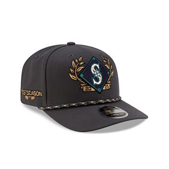 Adult New Era Seattle Mariners 2025 MLB League Division Series Champs Locker Room Adjustable Baseball Cap