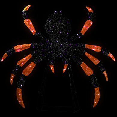 Northlight 4.5-ft. Lighted Spider Halloween Decoration