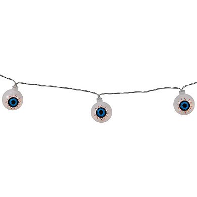 Northlight 10-pk. LED Bloodshot Eyeball Halloween Lights