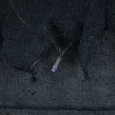 Northlight 5.75-ft. Lighted Raggedy Halloween Valance