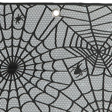 Northlight 5.25-ft. Spider Webs & Bats Halloween Valance Decoration