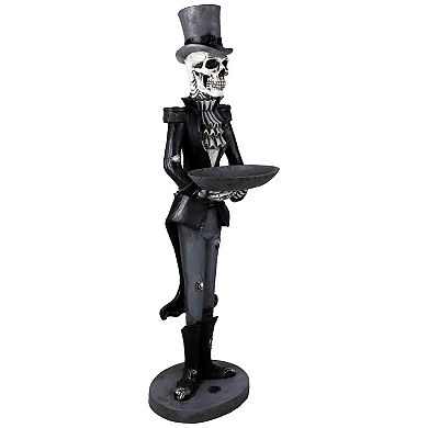 Northlight 4.5-ft. Skeleton Butler Halloween Statue