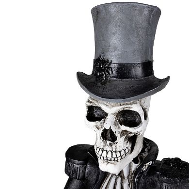Northlight 4.5-ft. Skeleton Butler Halloween Statue