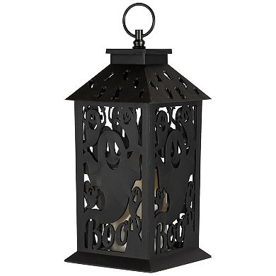 Northlight 11-in. LED Lighted Ghosts Halloween Candle Lantern Indoor / Outdoor Decor