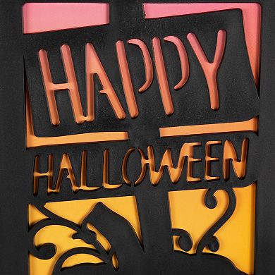 Northlight 11-in. LED Lighted Jack-O-Lantern Halloween Indoor / Outdoor Lantern