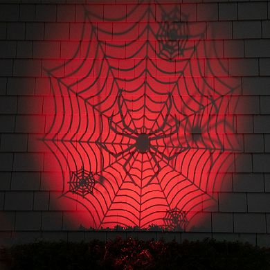 Northlight 7-in. Spiderweb Outdoor Light Projector