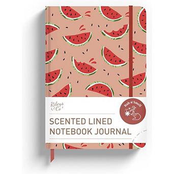 Rileys & Co Watermelon Scented Notebook 8x6 in 240 Pages