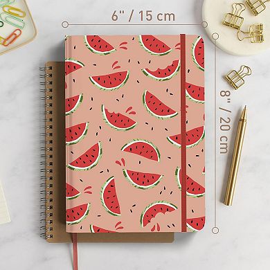 Rileys & Co Watermelon Scented Notebook 8x6in 240 Pages