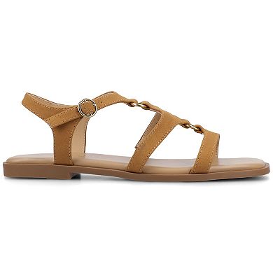 Journee Briley Women's Ankle Strap Sandals