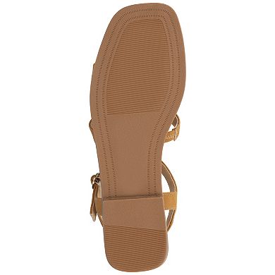 Journee Briley Women's Ankle Strap Sandals