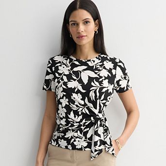 Women's Nine West Cinch Waist Top