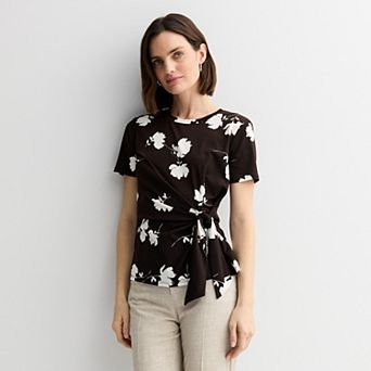 Women's Nine West Cinch Waist Top