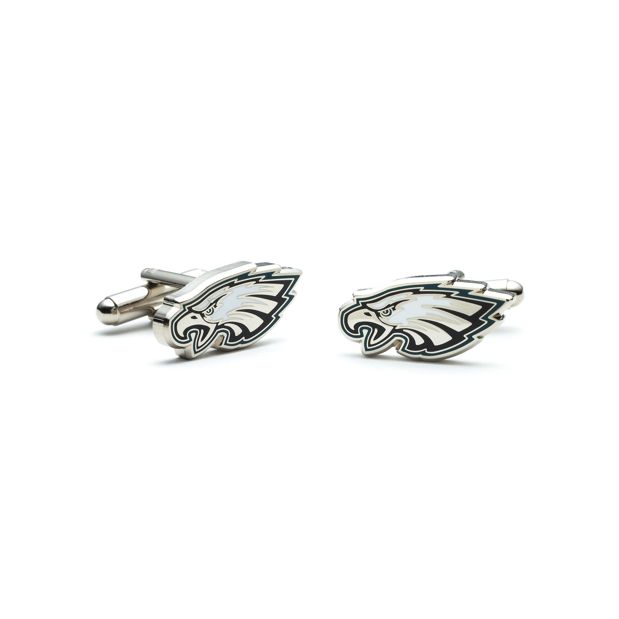Philadelphia Eagles Cuff Links, Green White