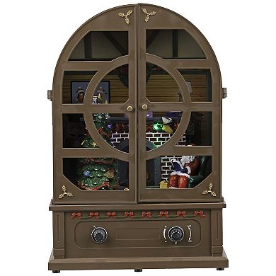 Northlight 12.5-Inch LED Lighted Musical Retro Radio Christmas Decoration