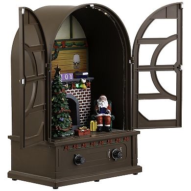 Northlight 12.5-Inch LED Lighted Musical Retro Radio Christmas Decoration