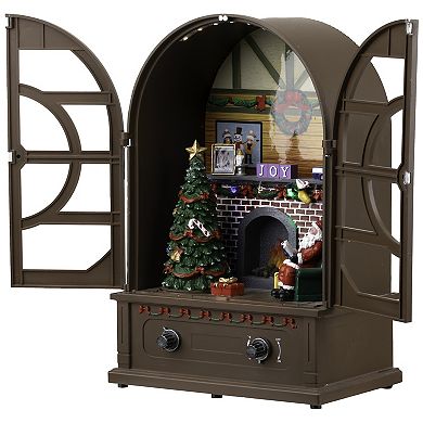 Northlight 12.5-Inch LED Lighted Musical Retro Radio Christmas Decoration