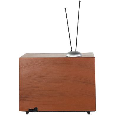 Northlight 9.25-Inch LED Lighted Animated Musical TV Christmas Display