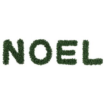 Northlight 5.5-Ft. Pre-Lit Noel Artificial Pine Outdoor Decor