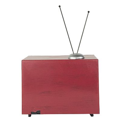 Northlight 9.25-Inch LED Lighted Animated & Musical TV Scene Christmas Display