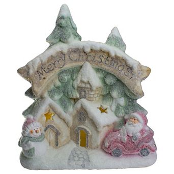 Northlight 16.5-Inch LED Lighted Snowy Winter Village Decoration