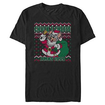 Men's Chuck E. Cheese Christmas 1999 Graphic Tee