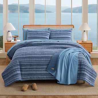 Bearpaw Flint Chenille Quilt Set with Shams