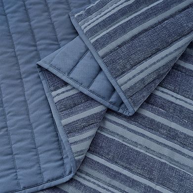 Bearpaw Flint Chenille Quilt Set with Shams