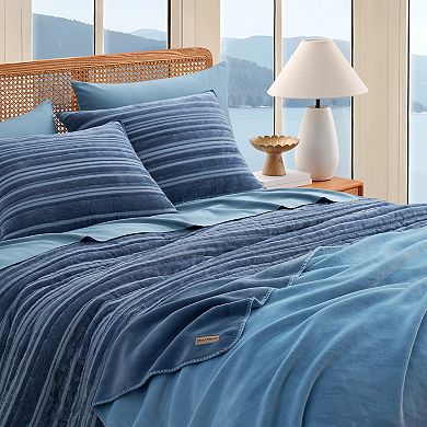 Bearpaw Flint Chenille Quilt Set with Shams