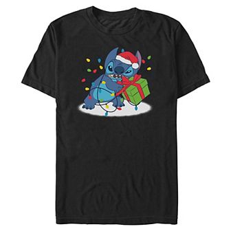Men's Disney's Stitch Christmas Graphic Tee