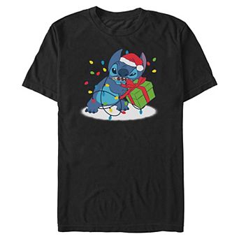 Men's Disney's Stitch Christmas Graphic Tee