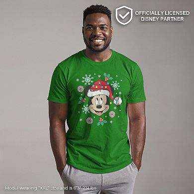 Men's Disney's Mickey Mouse Christmas Graphic Tee