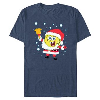 Men's Nickelodeon SpongeBob SquarePants Santa Graphic Tee