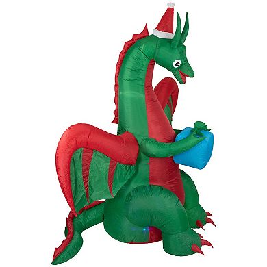 Northlight 6' Inflatable LED Lighted Dragon Outdoor Decor